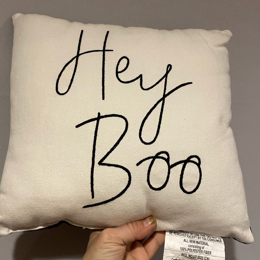 Halloween decor pillow